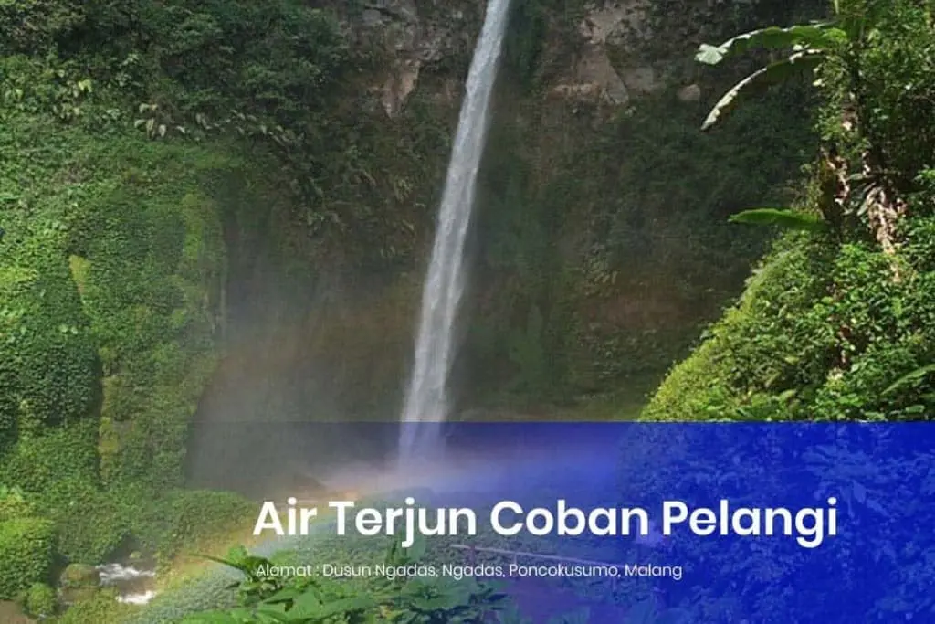air terjun coban pelangi