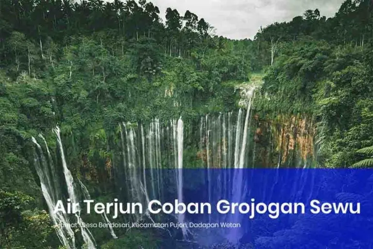 air terjun grojokan sewu
